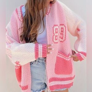 NEW-Women'S Autumn Sweater Cardigan Long Sleeve